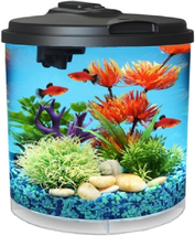 Aquaview 2-Gallon Aquarium Starter Kit with 7 Colors LED Light - $1,652.04 MXN