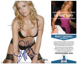 Willa Ford Model singer actress signed 8x10 photo Beckett COA proof autographed - £85.04 GBP