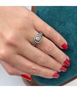 Le Vian Round Cut Chocolatier Diamond Halo Ring 14K White Gold - $2,474.98