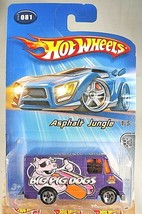 2005 Hot Wheels #81 Asphalt Jungle 1/5 COMBAT AMBULANCE Purple w/Chrome 5 Spokes - £5.56 GBP