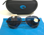 Costa Sunglasses Loreto LR 22 Gunmetal Black Frames with Gray 580P Lenses - $140.03