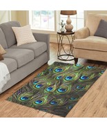Peacock Area Rug size 60&quot;x 39&quot; - £37.93 GBP