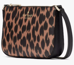 Kate Spade Schuyler Crossbody Leopard KE717 NWT Cheetah Leopardo Animal Print FS - £78.28 GBP