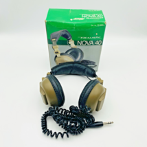 Realistic Nova 40 Padded Stereo Headphones Retro 1/4&quot; Jack w/ Box Tested... - €29,24 EUR