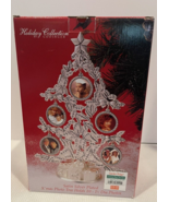 Family Tree Photo Holder By Holiday Collection~Silvertone~Holds 1 Pictur... - €12,96 EUR