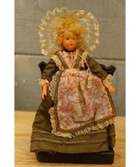 Vintage French Estate Toy Celluloid Doll France Ethnic Costume 8&quot; Tall - £19.35 GBP