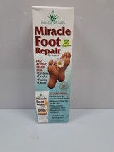 Miracle Foot Repair Cream 60% Ultra Aloe for Dry Cracks Itch Odor Paraben-Free - £11.53 GBP