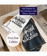 Cotton Tea Towel Funny Cooking Gift Farmhouse Kitchen Humor Gift for Che... - $416.85 MXN