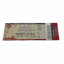 MLB 2009 09/22 LA Dodgers at Washington Nationals Full Ticket Ramirez 2B... - £5.49 GBP