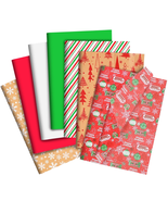70Pcs Christmas Tissue Paper Sheets Christmas Wrapping Paper Xmas Tissue... - $402.64 MXN