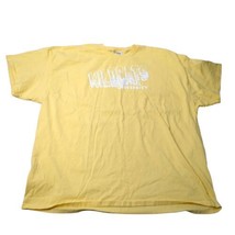 Bethel University Wildcats Tee Shirt Mens Yellow Size 4XL XXXXL - $16.32