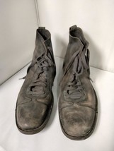 John Varvatos Star Usa Boots Distressed Grunge Scuffs Size 11M Peace Sign - £39.54 GBP