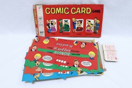 ORIGINAL Vintage 1972 Milton Bradley Comic Card Board Game Popeye Beetle... - $39.59