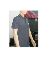  Gray Cotton Polo Shirt for Men   Short Sleeve Shirt with Collar Charcoa... - $454.26 MXN