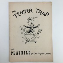 1954 Playbill Longacre Theatre Robert Preston in The Tender Trap by Max ... - $18.95