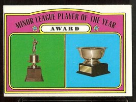 Minor League Player Of The Year Award 1972 Topps # 624 VG/EX - £3.20 GBP