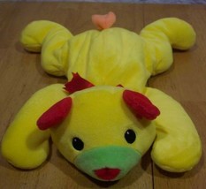 Ty Pillow Pals Bright Yellow Bear Plush Stuffed Animal - £12.04 GBP