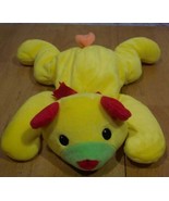 TY Pillow Pals BRIGHT YELLOW BEAR Plush Stuffed Animal - $20.99 CAD