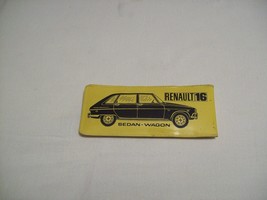 Vintage Renault 16 Sedan Wagon car auto Advertising Rain Bonnet - $309.66 MXN