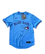 Nike Baseball Toronto Blue Jays Button Jersey Blue ( M ) - $176.34 CAD