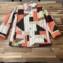 Gee&#39;s Bend x Target Black History Month Quilted Jacket Cream/Orange XS - $47.49