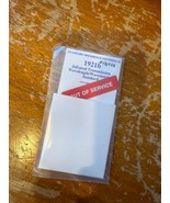 RARE Infrared Transmission wavelength / wavenumber standard Card NIST 19... - $389.78 CAD