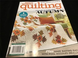 Better Homes &amp; Gardens Magazine American Patchwork &amp; Quilting Autumn Projects - £9.59 GBP