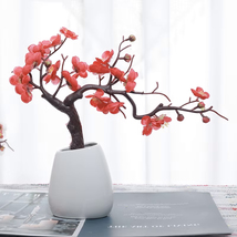 Artificial Flower Pot for Home Room Decoration Bonsai - $15.99