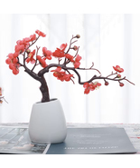 Artificial Flower Pot for Home Room Decoration Bonsai - £12.32 GBP