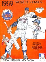 1969 Vintage  World Series Program  Image On 12X8IN Metal Sign Poster Art - $32.66