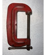 Vintage Judd 3 Inch Clamp Red ,C-Clamp,  Made in USA - $156.28 MXN