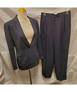 Jones New York Petite Women&#39;s Navy Blue Blazer and Pants Set, Size 8P - £54.48 GBP