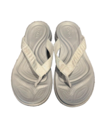 Crocs Capri V Sparkle Flip Thong Sandals 204311 Slip On Gray Silver Women 6 - €20,63 EUR