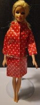 EC 1966 Vintage Barbie Francie #1255 Polka Dots N Raindrops Jacket ONLY - £22.36 GBP