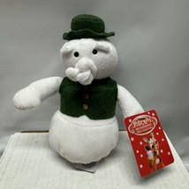 Sam The Snowman Rudolph the Red Nosed Reindeer 7&quot; Plush Stuffed Figure Toy - £13.84 GBP