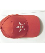 MENS ASTORS RED WHITE BASEBALL CAP MED/LARGE NEW - £8.16 GBP