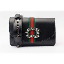 The Afega Black Leather Handbag image 4