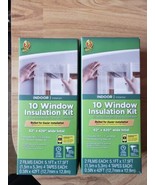 62 inch x 420 in. Wide Total 10 Window Rolled Insulation Film Kit. Lot of 2 - £21.42 GBP