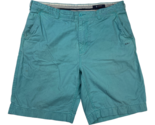 Cremieux Mens Size 36 Green Casual Shorts Multiple stains see photos - £7.86 GBP
