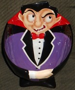 Halloween UCP Ceramic 1.7 qt. DRACULA Candy Bowl - $752.48 MXN
