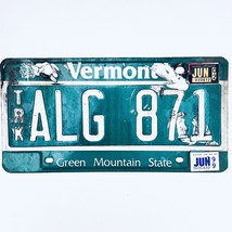 2002 United States Vermont Green Mountain Truck License Plate TRK ALG 871 - $25.73