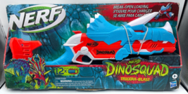Nerf DinoSquad Tricera-blast Blaster, Break-Open 3-Dart Loading, 12 Nerf Darts, - £11.26 GBP