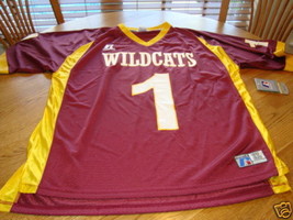 mens Russell athletic Wilcats 1 jersey shirt XL gear NW RARE - $10.29