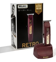 Wahl Professional 5-Star Cordless Retro T-Cut Trimmer with 60 Minute Run Time - £83.12 GBP