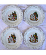 Set of 4 New 2023 Grinch Sleigh Cindy Lou Who Dinner Plates Christmas 10... - £56.08 GBP