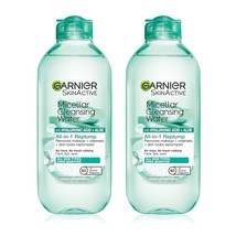 Garnier Micellar Water with Hyaluronic Acid, Facial Cleanser &amp; Makeup Remover, 1 - £26.37 GBP