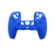 Silicone Grip Blue Case Non Slip Cover For PS5 Controller Accessories - £6.38 GBP