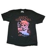 Asking Alexandria 2024 Tour Graphic Print  Band T-Shirt Metal Black Size... - $278.74 MXN