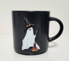 NEW Pottery Barn Scary Squad Witch Ghost Mug 15 oz Stoneware - £31.16 GBP