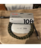 Fender Professional Series Tweed Instrument Cable 10 Ft - $331.60 MXN